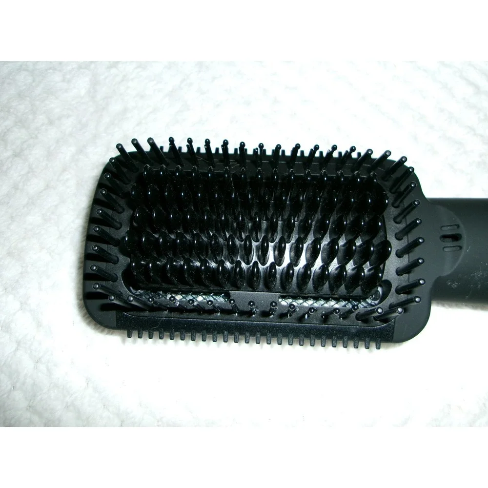Amika Womens OS Air Brush Blowout Dryer‎ Paddle Brush Black Rose Gold